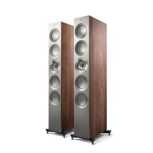 KEF Reference 5 Meta Walnut Silver