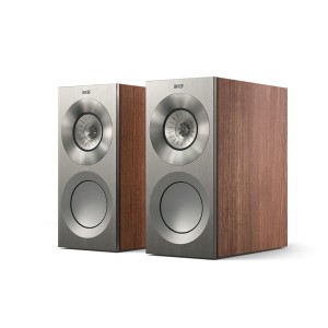 KEF Reference 1 Meta  Walnut Silver